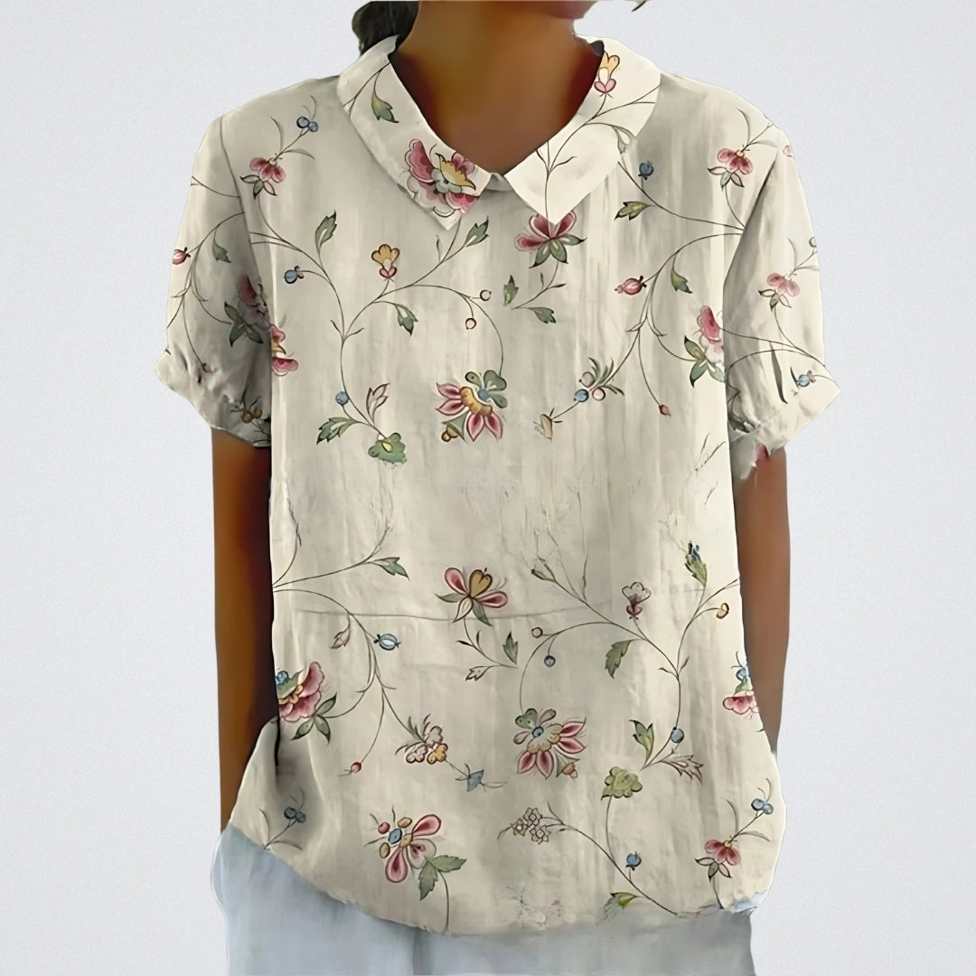 Ivoire floral délicat / 5XL