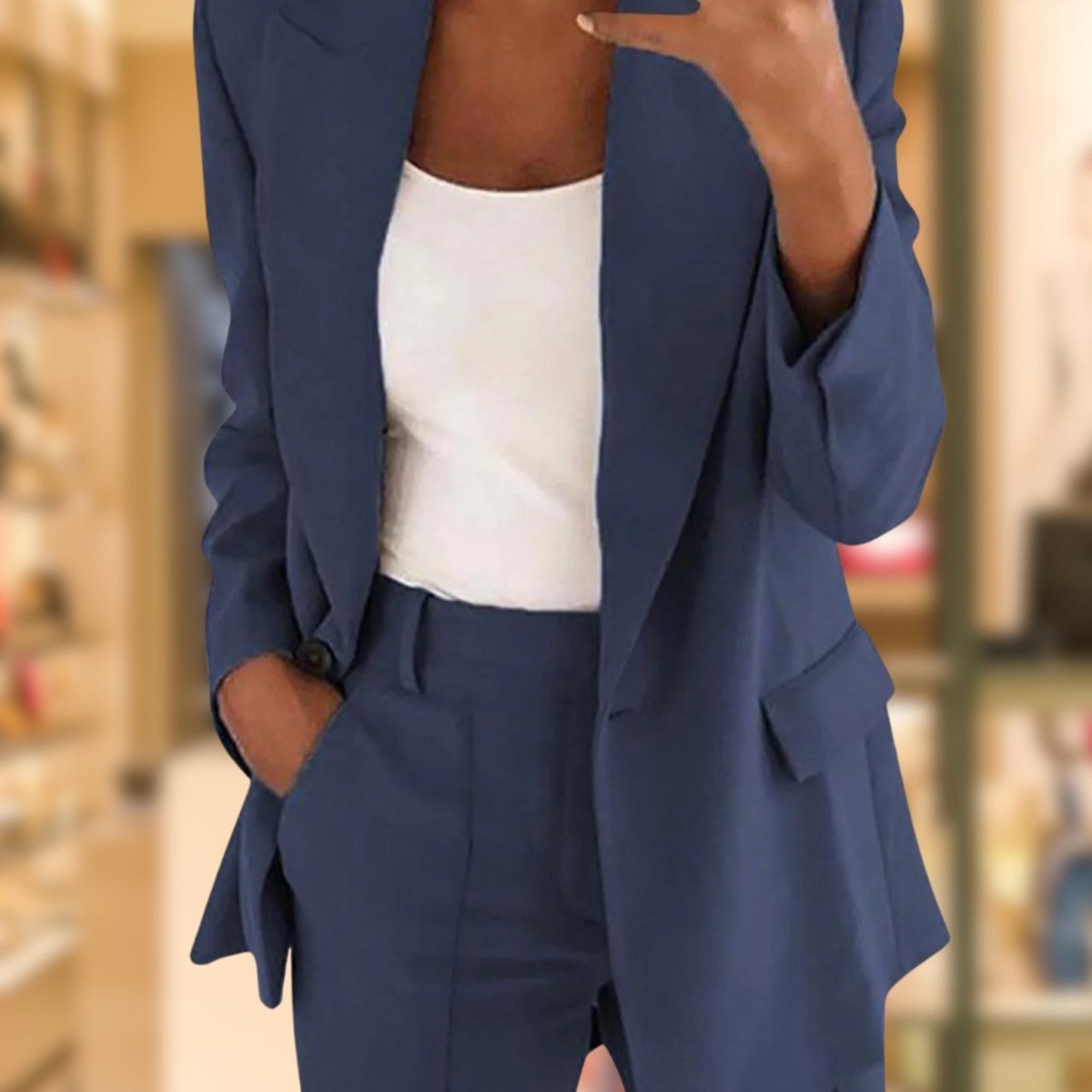 Bleu marine / Haut - 3XL / Pen - 3XL