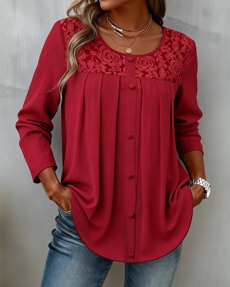 Rouge profond / 3XL