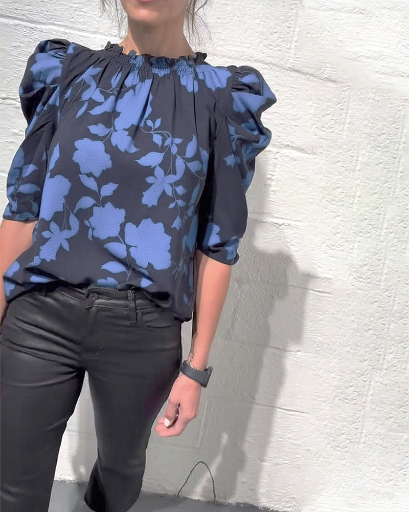 Bleu raffiné / 3XL