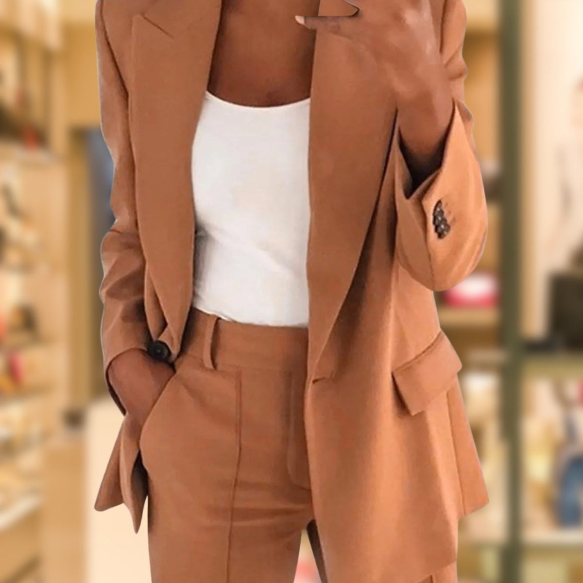 Camel doux / Haut - 3XL / Pen - 3XL