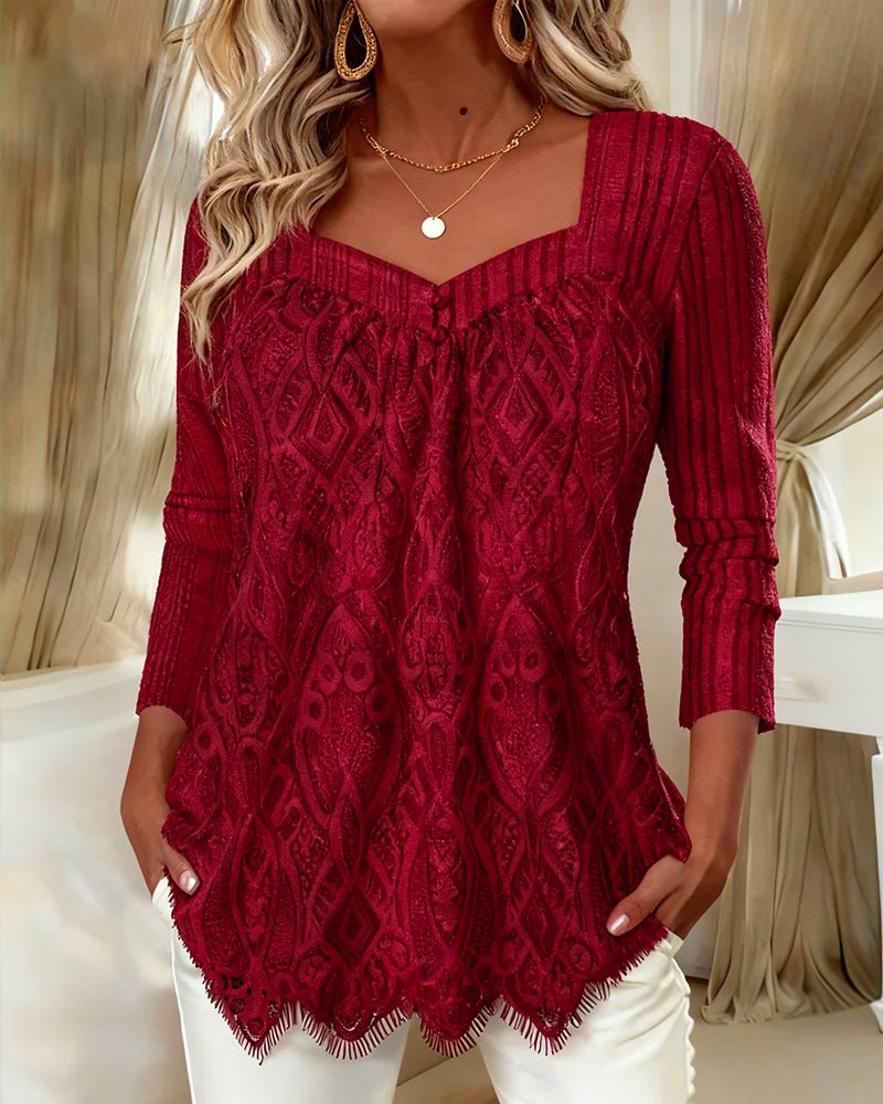 Rouge profond / 3XL