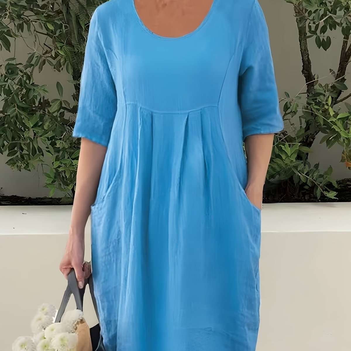 Bleu ciel profond / 5XL