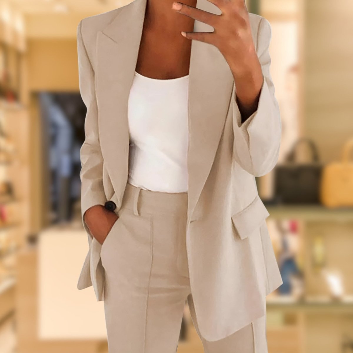 Beige sable / Haut - 3XL / Pen - 3XL