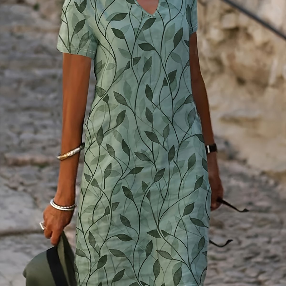 Vert naturel imprimé / 3XL