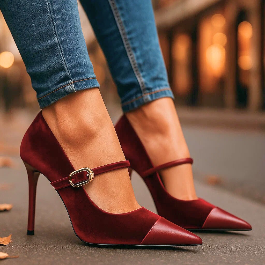 Rouge bordeaux / 43