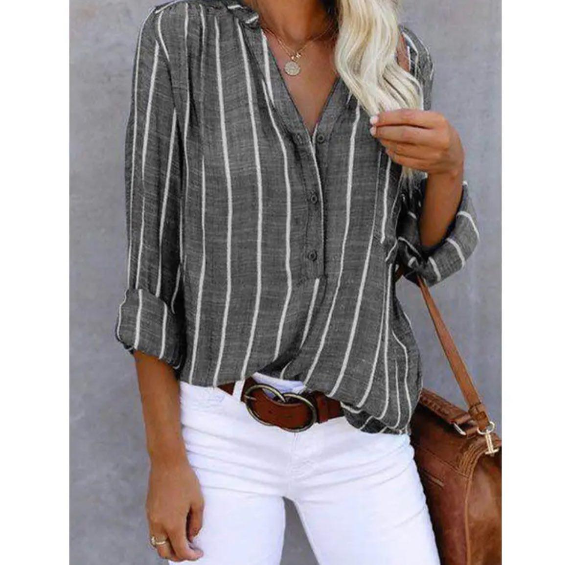 Gris rayé / 3XL