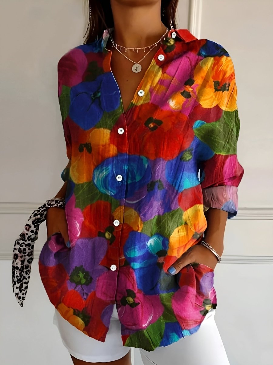 Fleurs colorées / 3XL