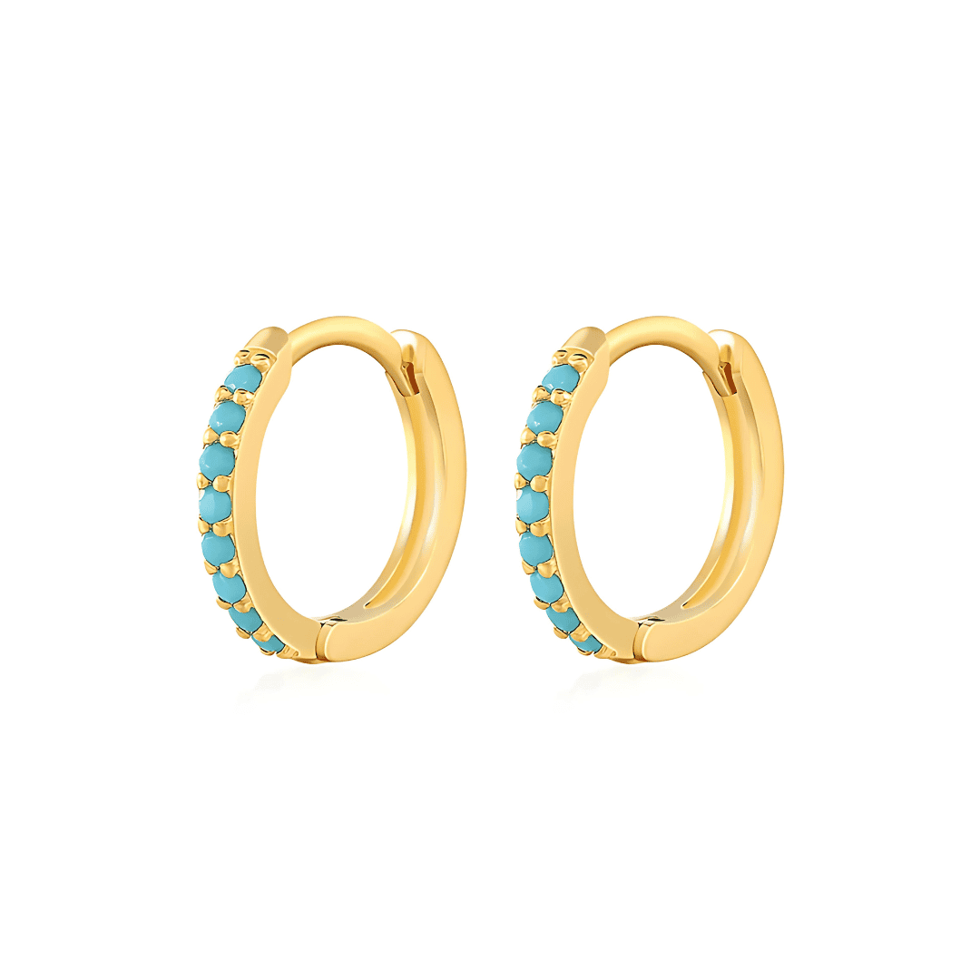 Or + Pierre Turquoise / 9mm