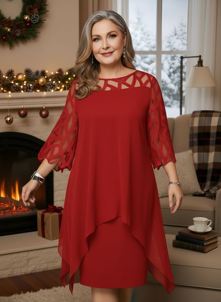 Rouge profond / 6XL