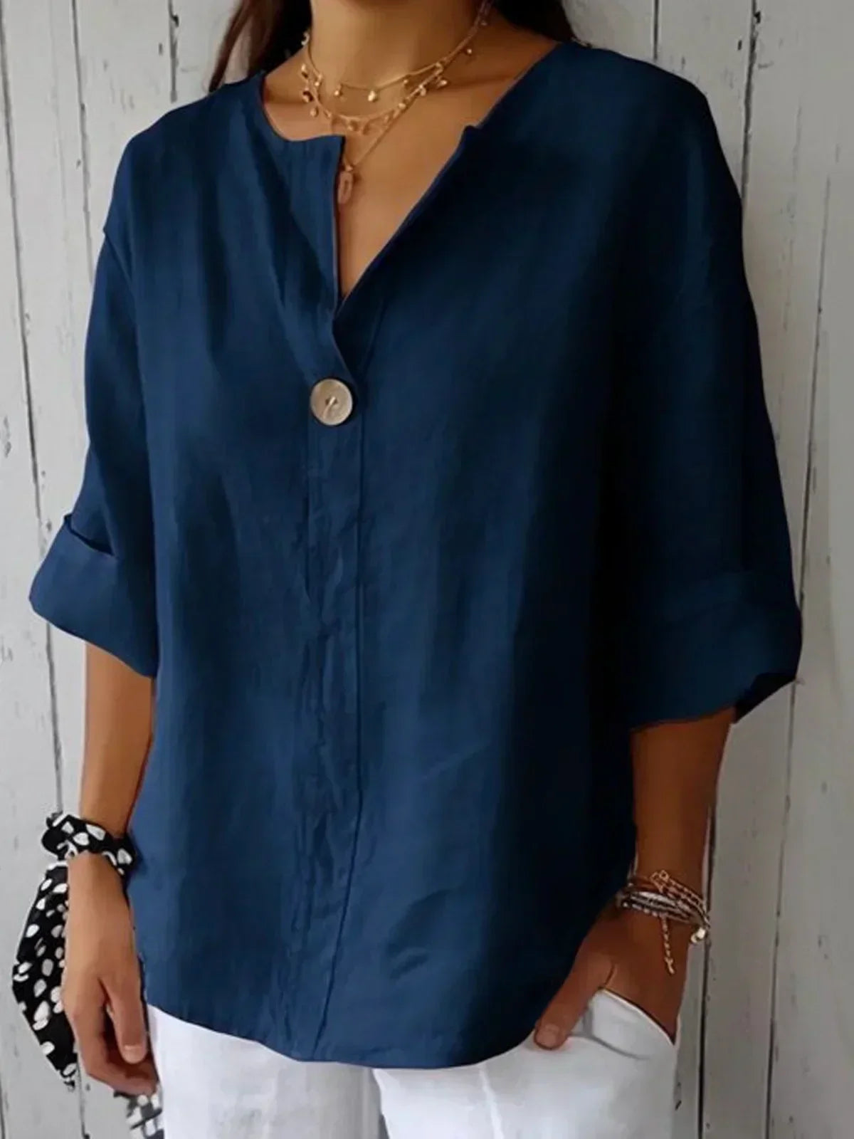 Bleu raffiné / 5XL
