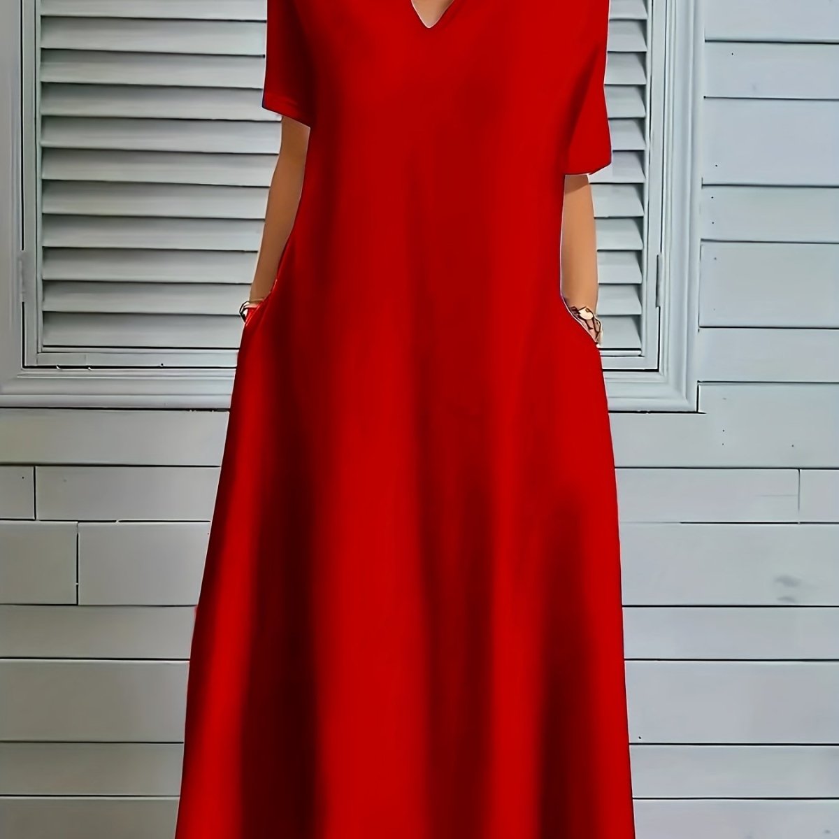 Rouge orangé / 5XL