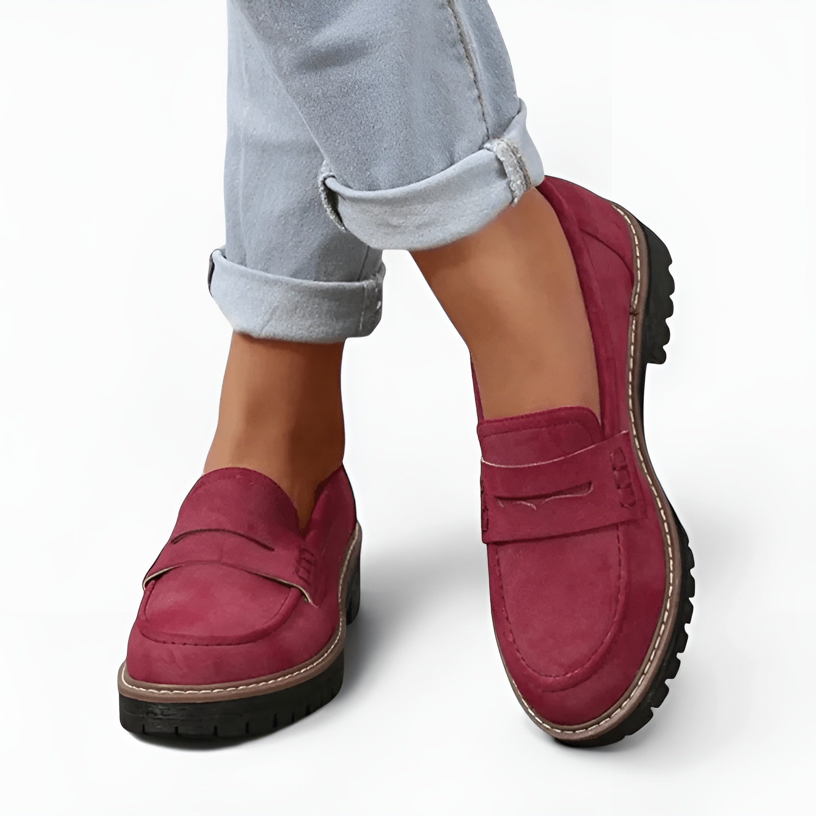 Rouge bordeaux / 43