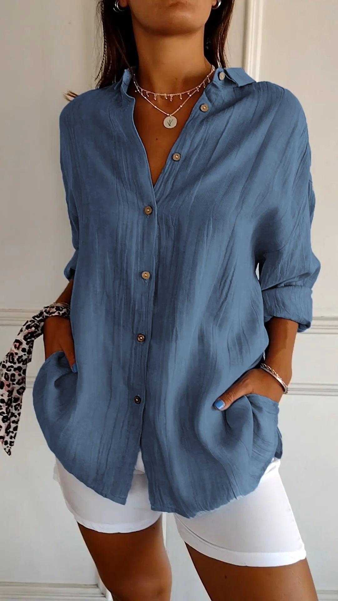 Bleu Profond / 5XL