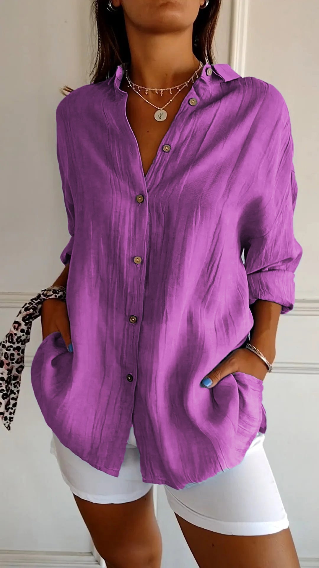 Violet Élégant / 5XL