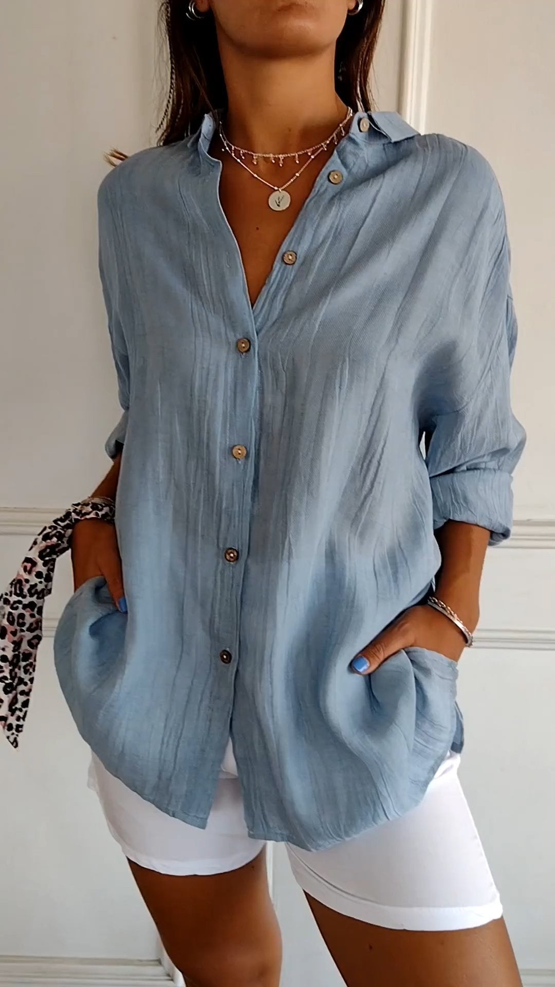 Bleu Élégant / 5XL