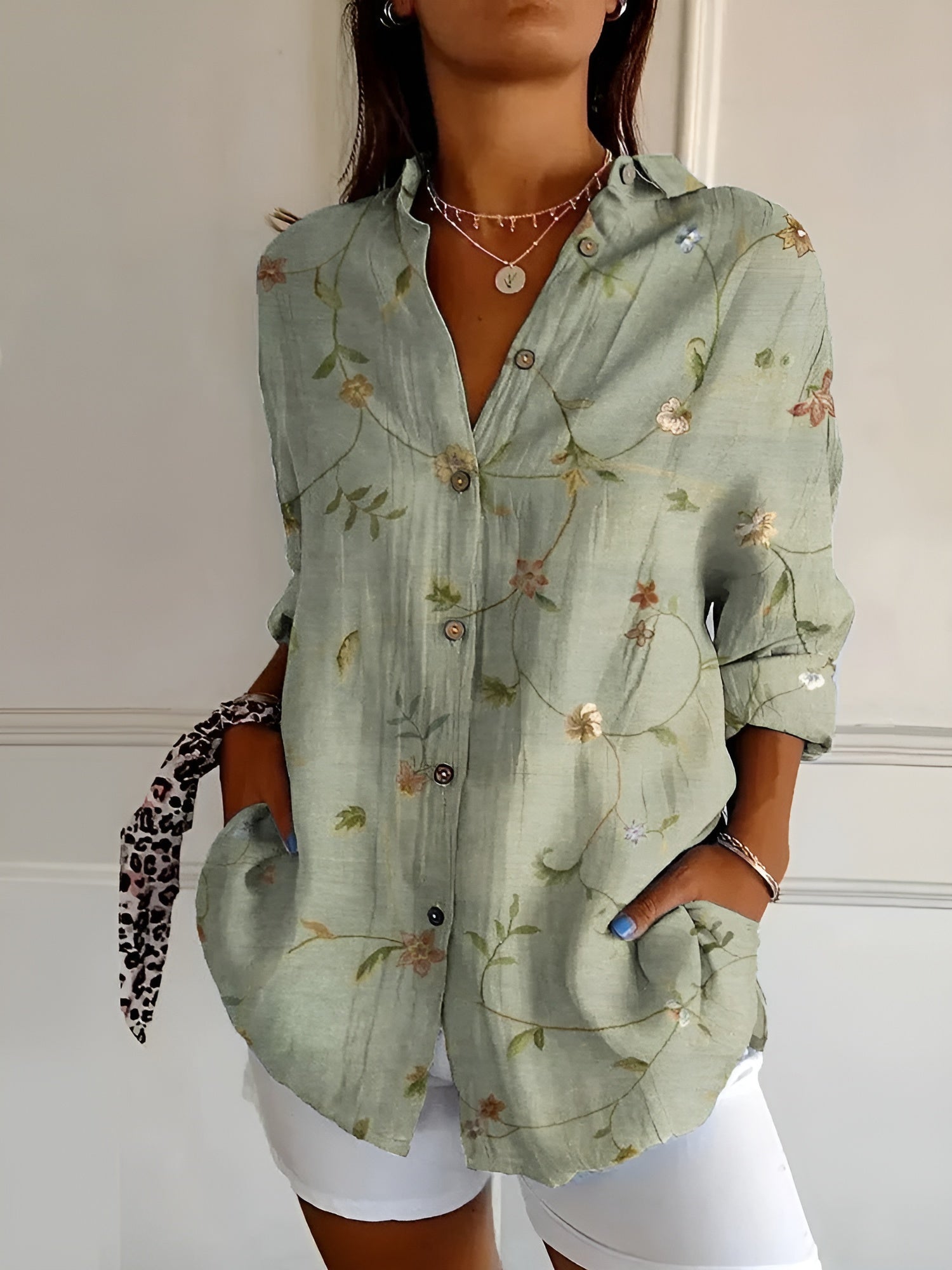 Vert élégant / 5XL